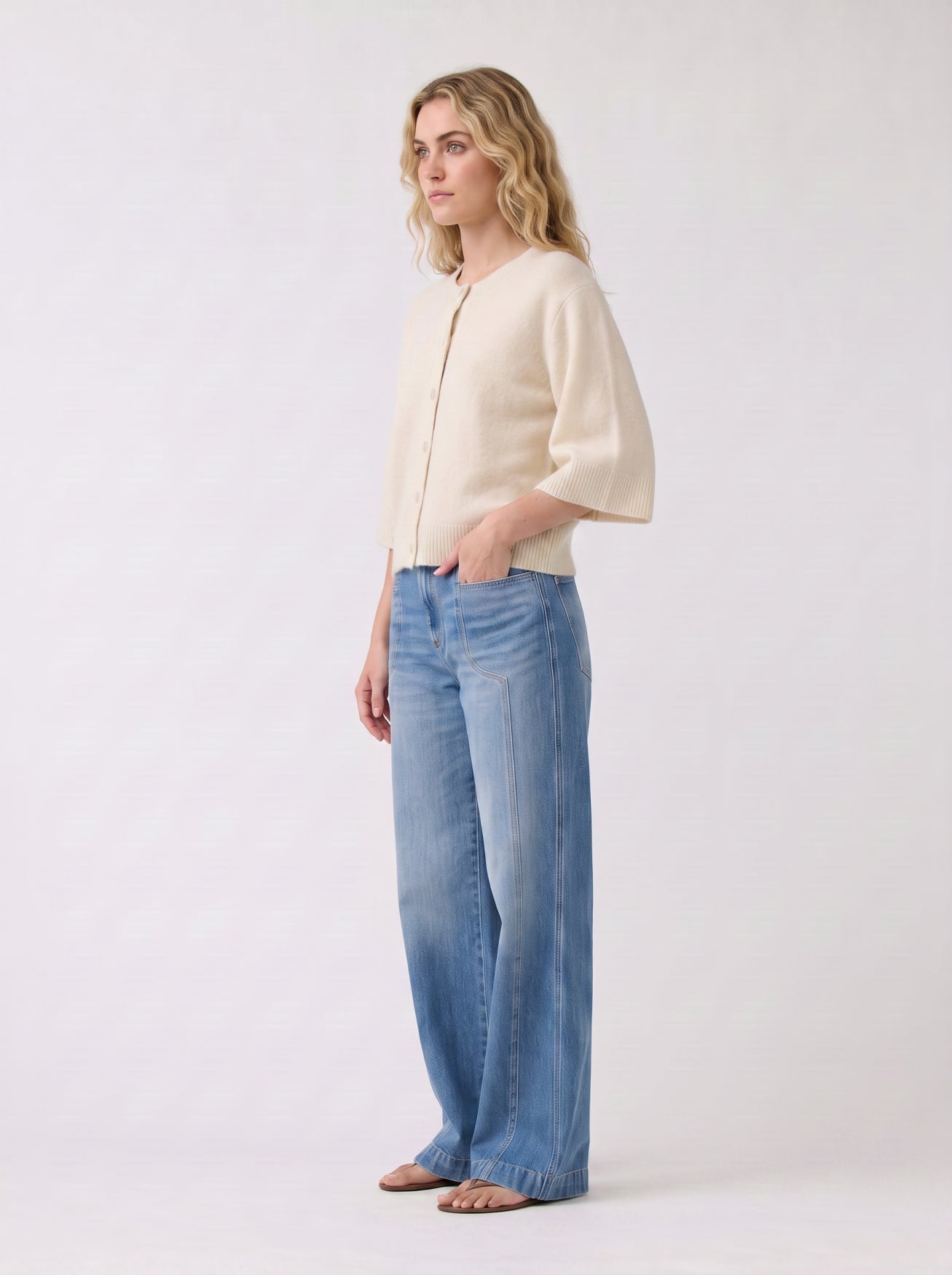 Cardigan Caroline | Ecru