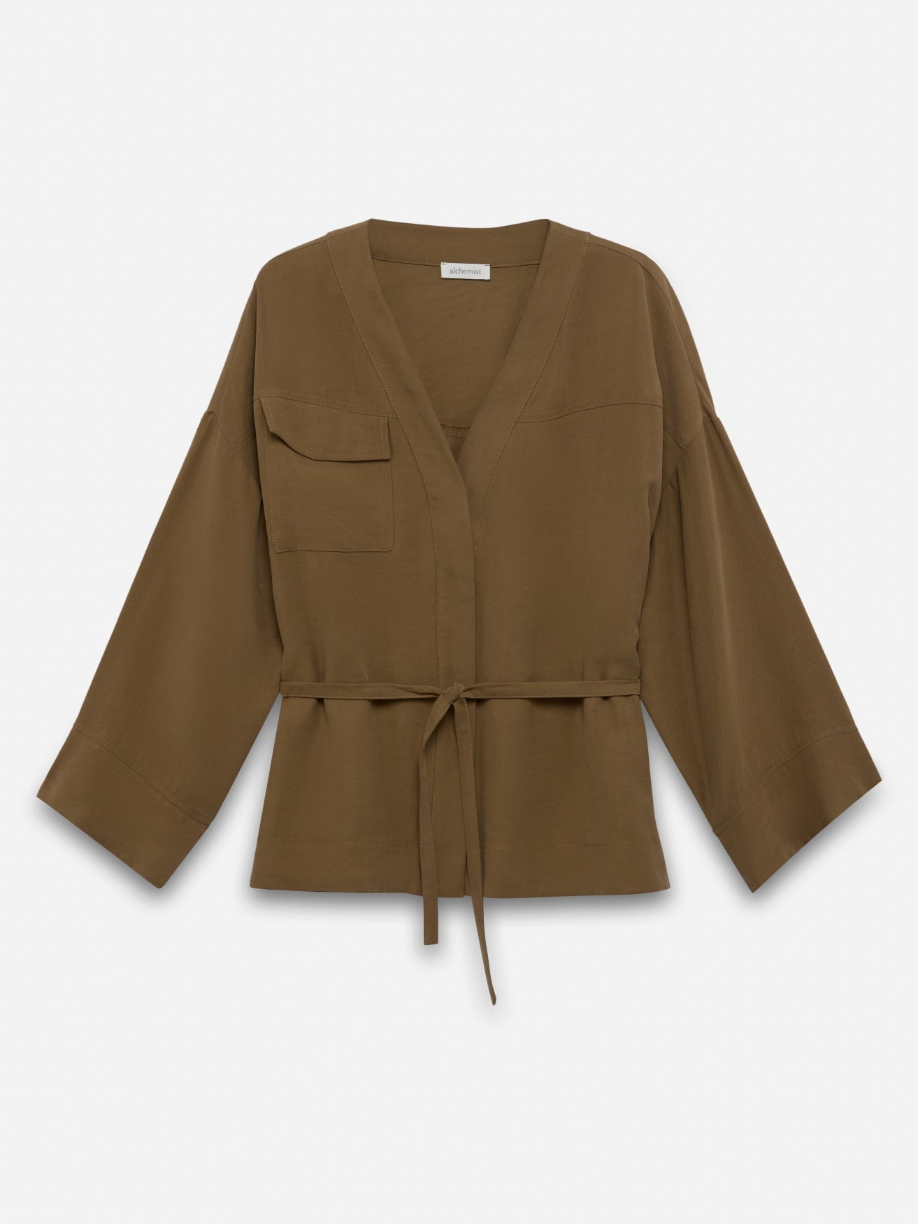 Top Lieke | Dark Khaki