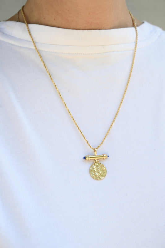 Medaillon necklace | Gold