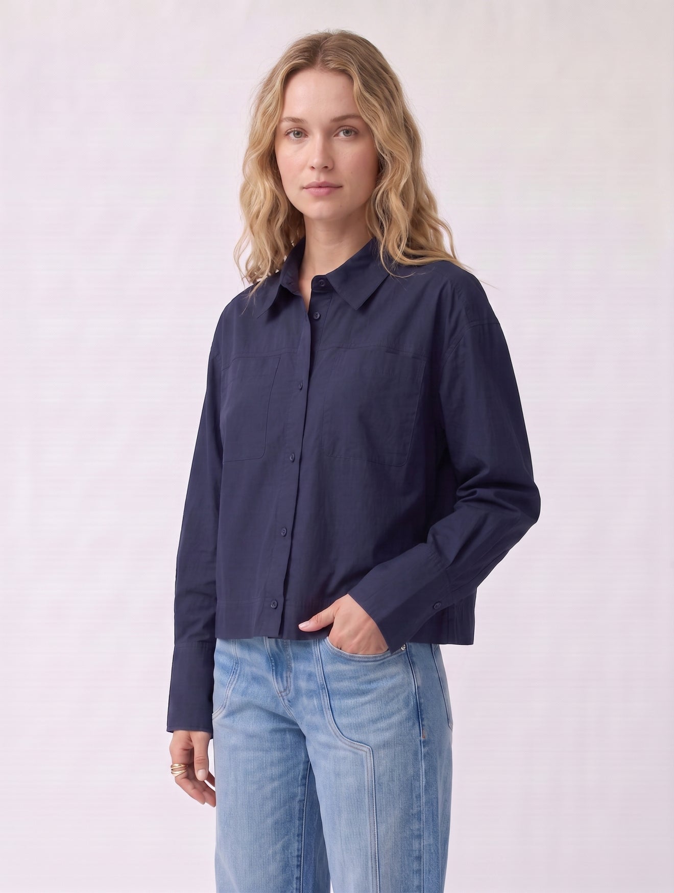 Blouse Loes | Navy