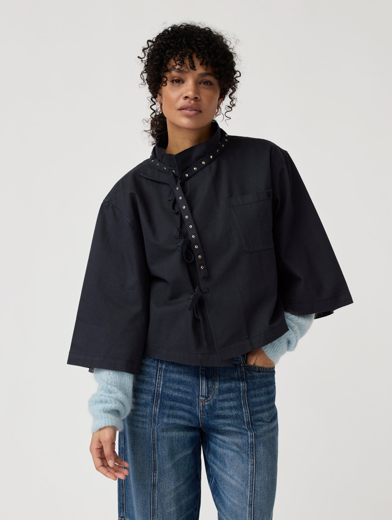 Jacket Olive | Navy